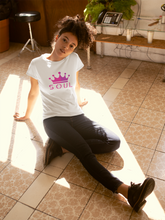 Load image into Gallery viewer, Women's Classic White Tee: Pink