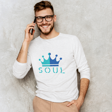 Load image into Gallery viewer, Men's Crisp Light Color Long Sleeve: Blue