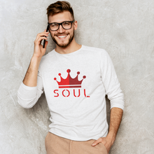 Load image into Gallery viewer, Men's Crisp Light Color Long Sleeve: Red