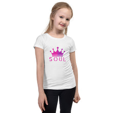 Load image into Gallery viewer, Girl's Classic White Tee: Pink