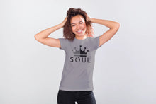 Load image into Gallery viewer, Women's Classic T-Shirt: Black/Grey