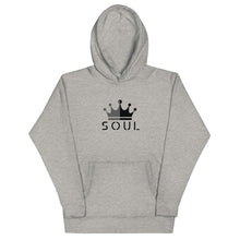 Load image into Gallery viewer, Classic SOUL Hoodie : Black/Grey